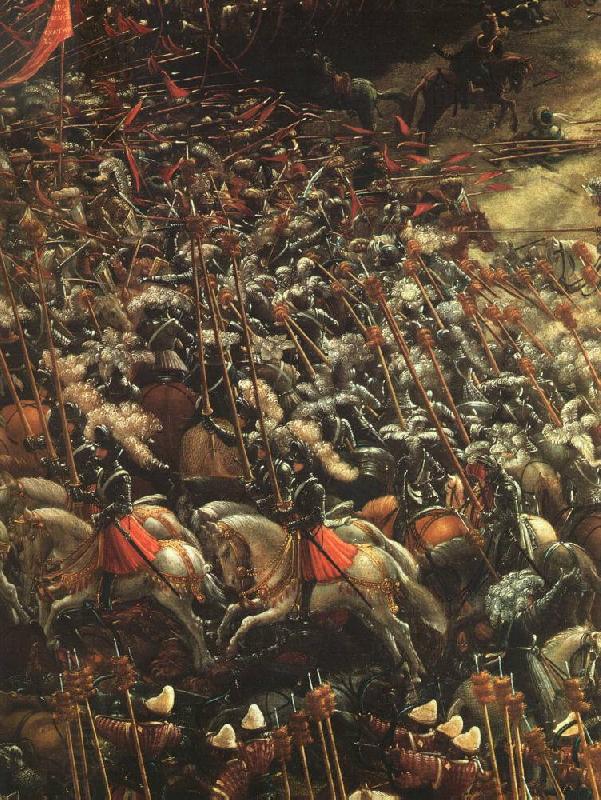 ALTDORFER, Albrecht The Battle of Alexander (detail)   bbb China oil painting art